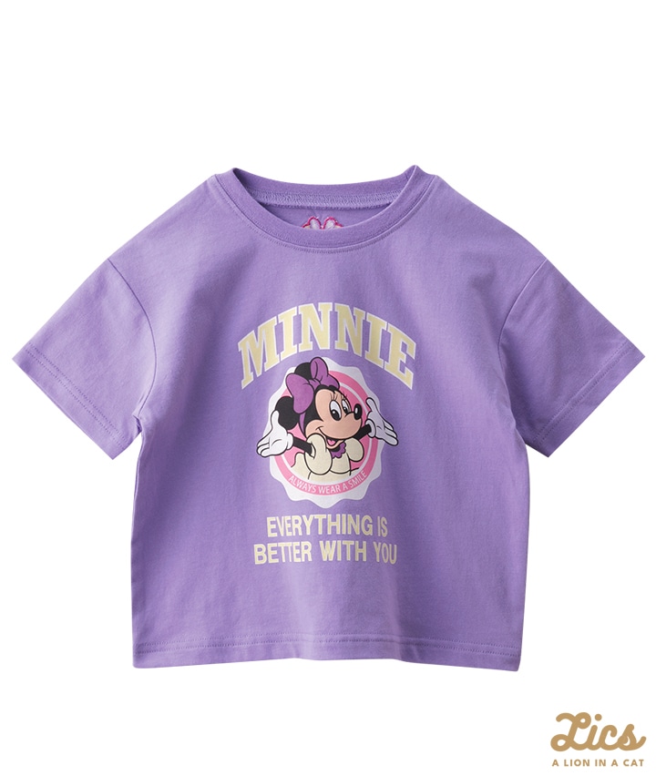 【ＬＩＣＳ】【Ｄｉｓｎｅｙ】（ミニー）ベビー女児半袖Ｔシャツ