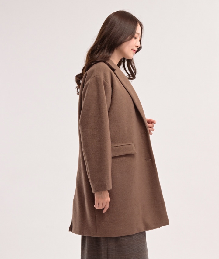 ウールコート 薄茶色 Mサイズ
