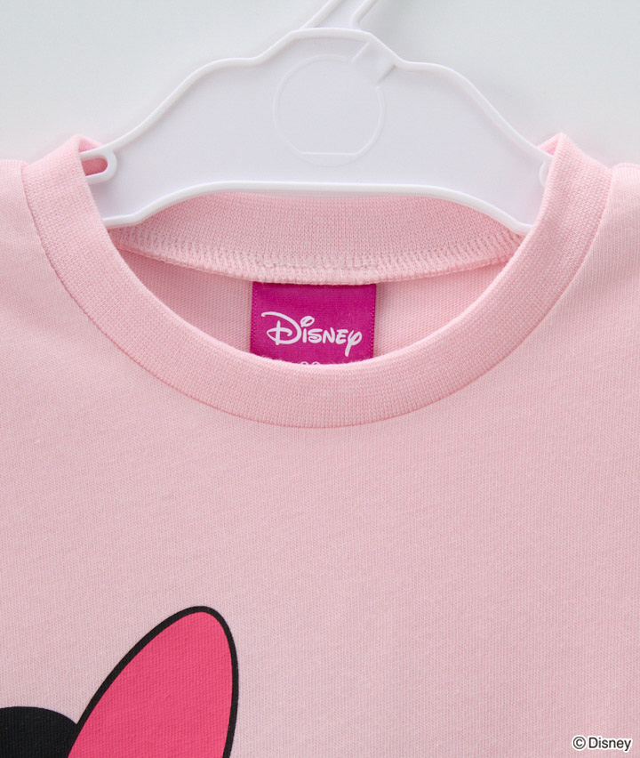 Ｄｉｓｎｅｙ】（ミニー）ベビー女児半袖Ｔシャツ(８０㎝ ピンク