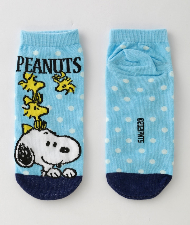 ＰＥＡＮＵＴＳ】（スヌーピー）（６足入り）ソックスパック(２３