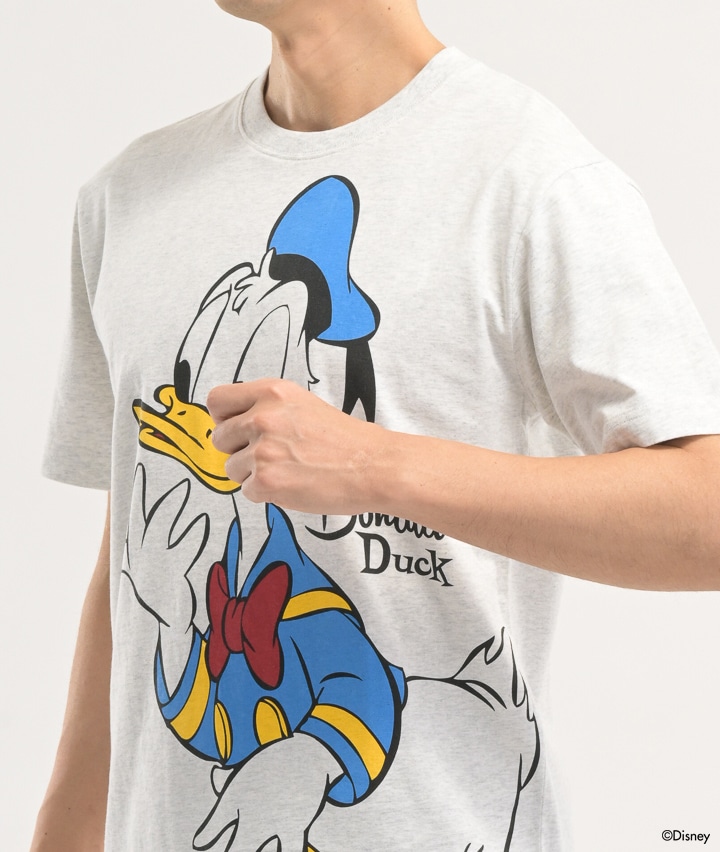 今風カジュアル】【Ｄｉｓｎｅｙ】（ドナルド）ビックプリントＴシャツ