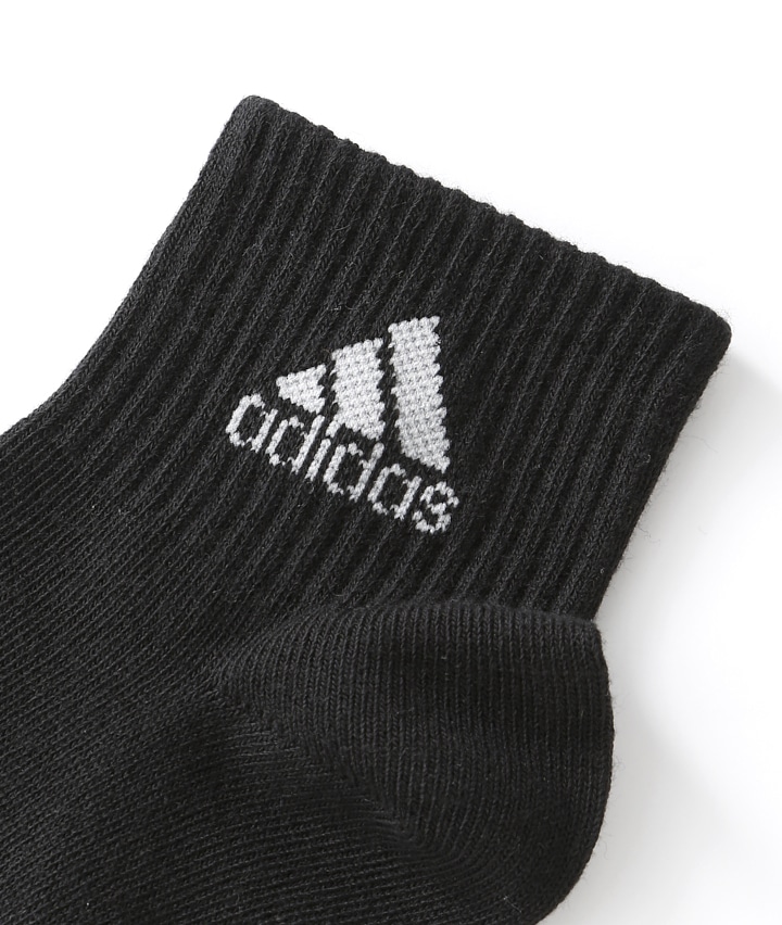 キッズソックス＞＜ａｄｉｄａｓ＞（３足組）お子様ショートソックス