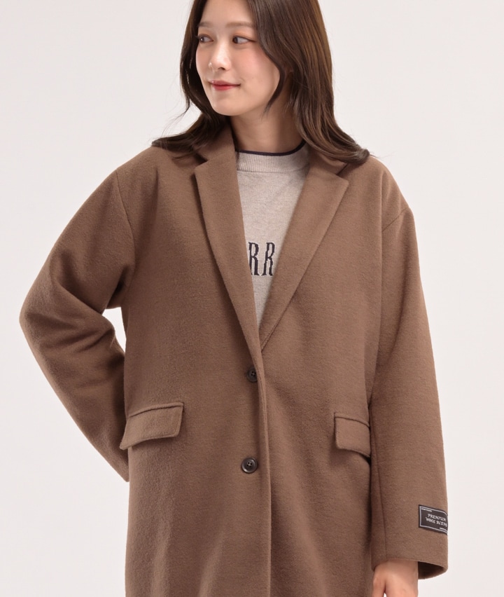 ウールコート 薄茶色 Mサイズ