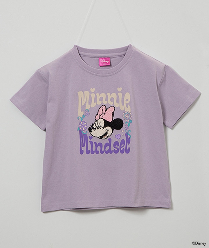 Ｄｉｓｎｅｙ】女児サガラ刺繍Ｔシャツ(１１０㎝ ピンク): ベビー