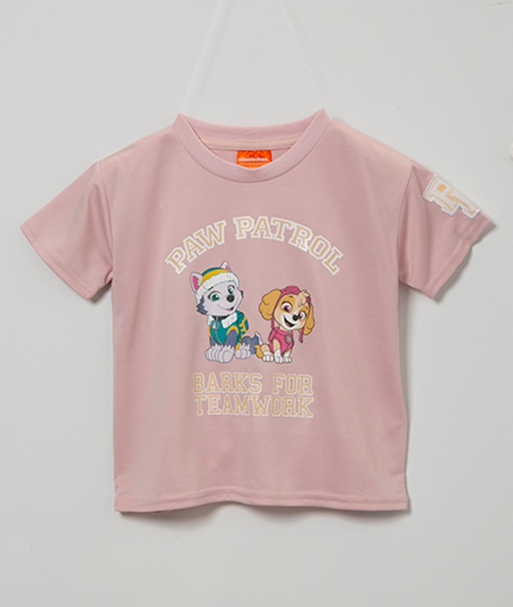 パウ・パトロール】メッシュ半袖Ｔシャツ(９０㎝ ピンク): ベビー