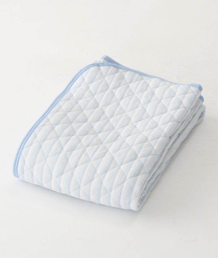 寝具 ｗ抗菌 吸水速乾 敷パッド シングルサイズ シングル ブルー リビング パシオス公式ネットショップ Paseos Net
