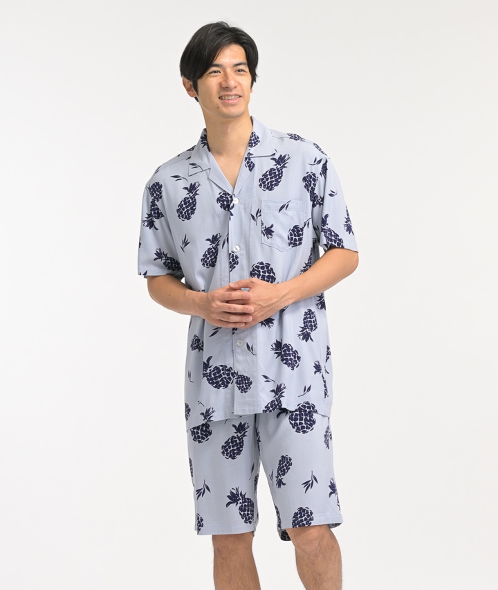 【ＣＯＯＬ＆ＤＲＹ】（接触冷感＋吸水速乾）シャツパジャマ