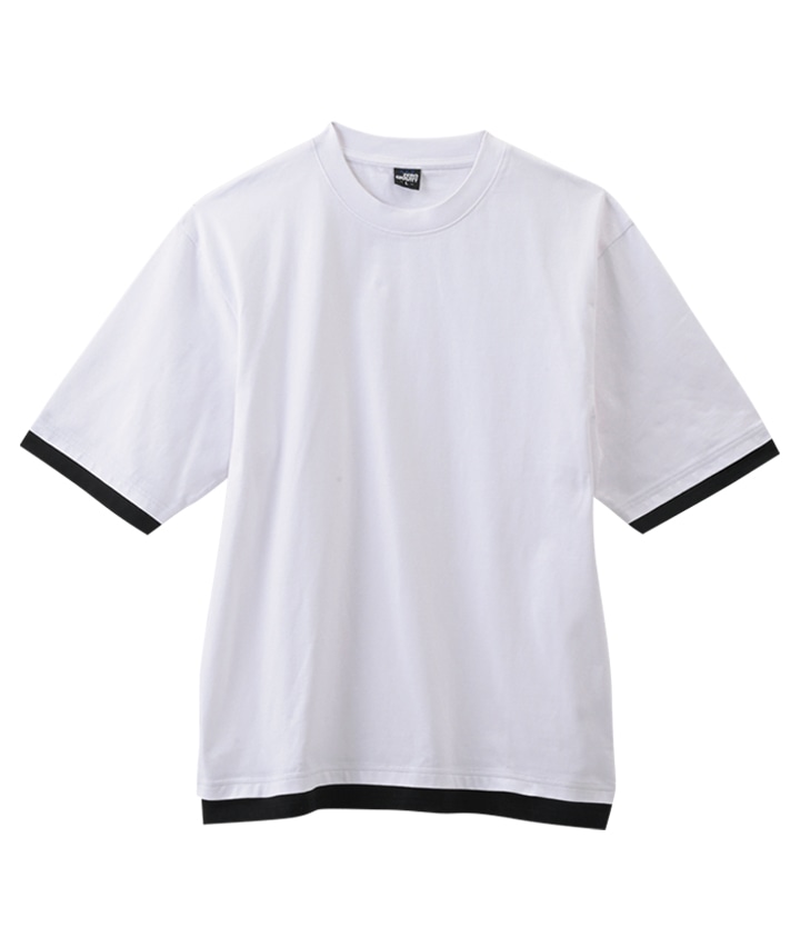 【一番安い】Off white レイヤードTシャツ トップス