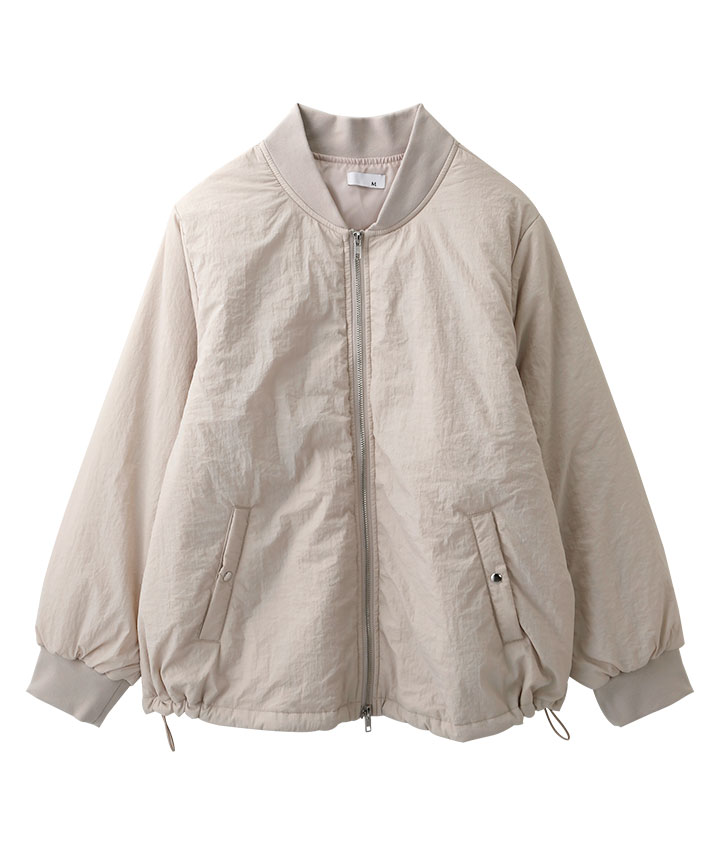 ダブルジップブルゾン