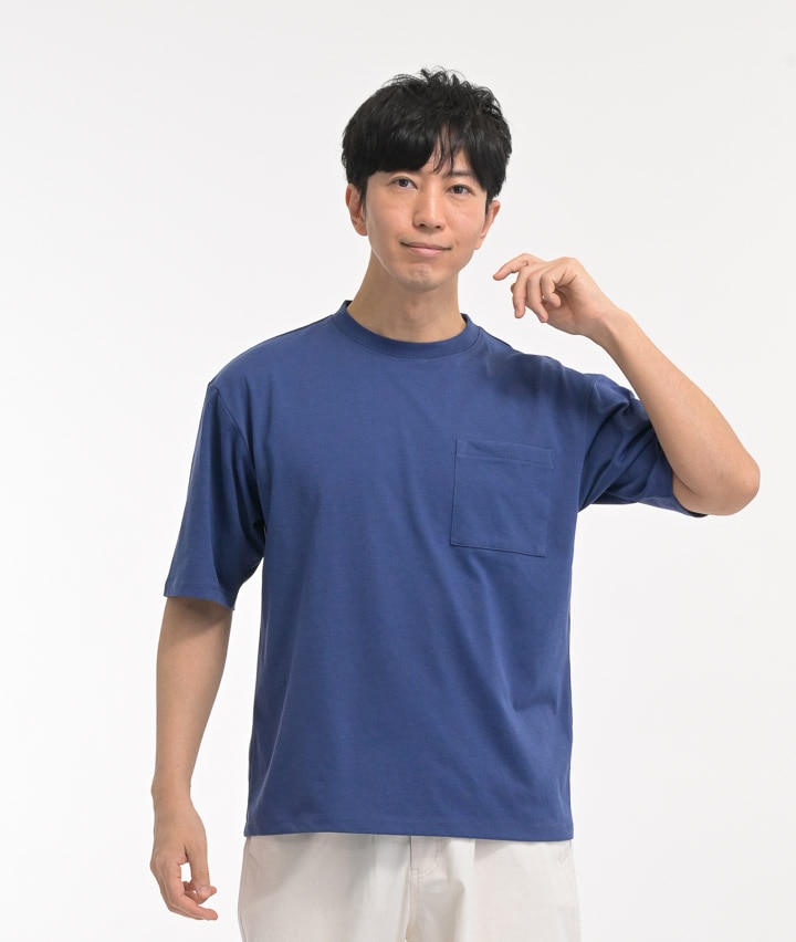 【冷やし綿】ポケット付きＴシャツ