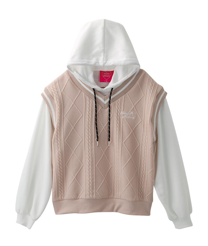 女児プルパーカ