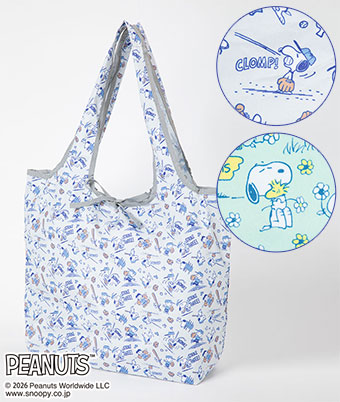 【ＰＥＡＮＵＴＳ】（スヌーピー）折りたたみエコバッグ