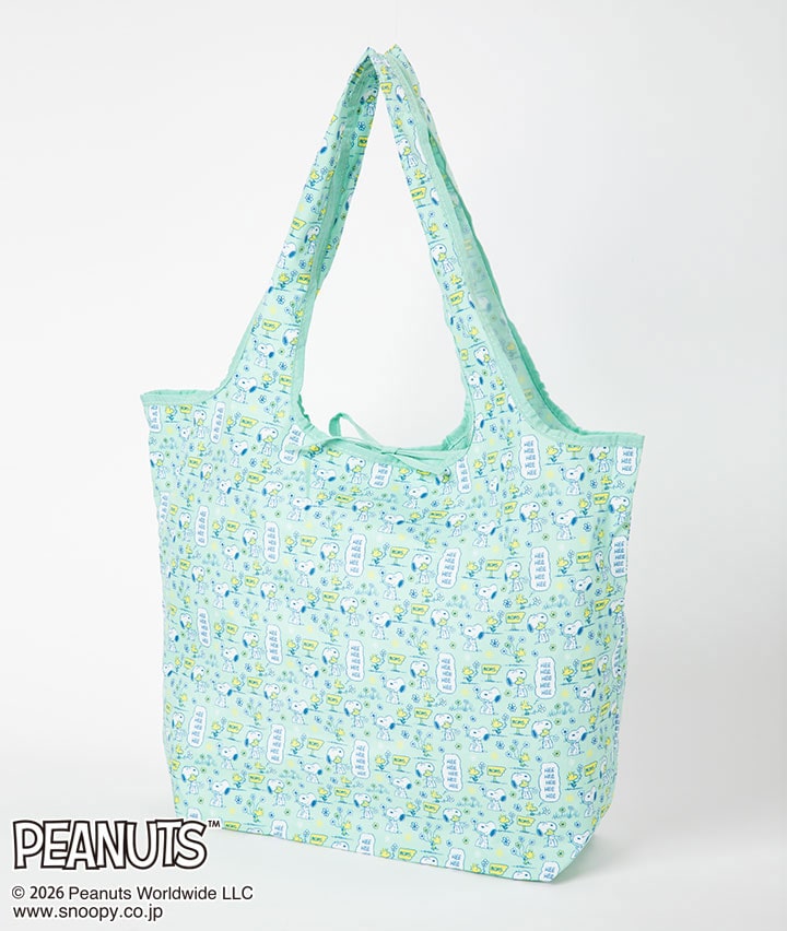 【ＰＥＡＮＵＴＳ】（スヌーピー）折りたたみエコバッグ
