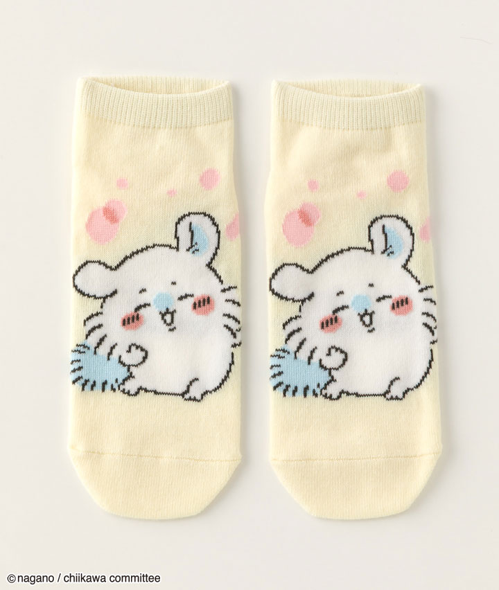 【ちいかわ】（モモンガ）（１足物）フロント柄ソックス