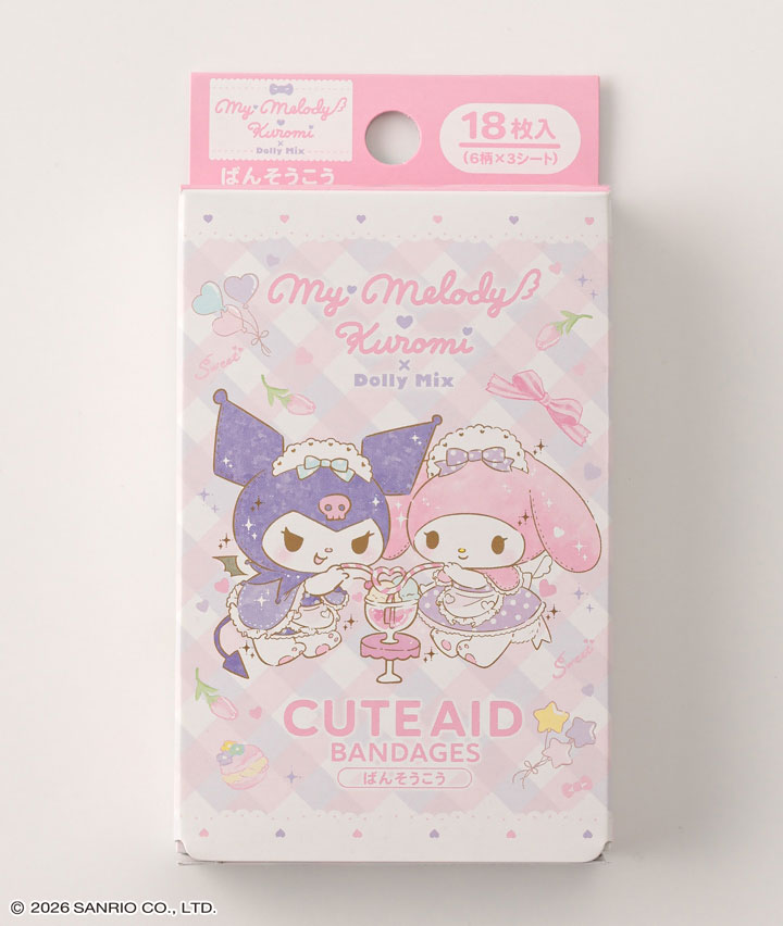 【サンリオキャラクターズ】（マイメロディ・クロミ）絆創膏