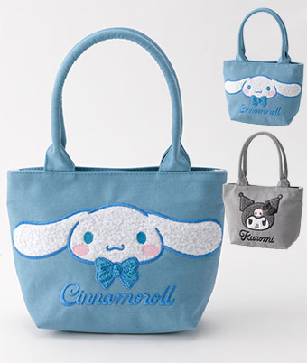 【サンリオキャラクターズ】アップリケミニトートバッグ