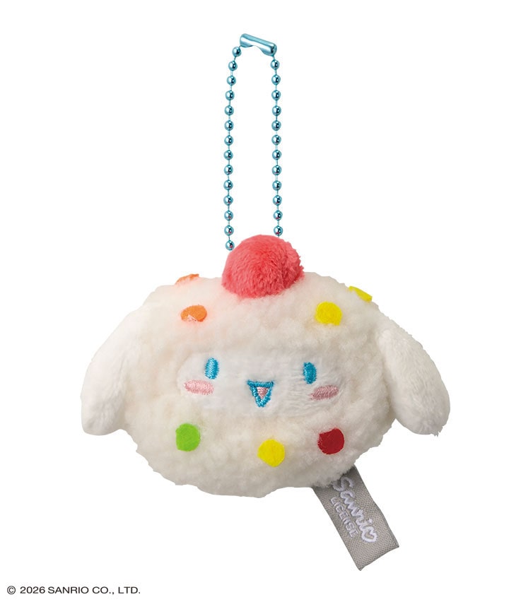 【サンリオキャラクターズ】（シナモロール）ぬいぐるみボールチェーン