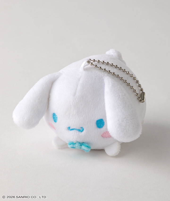 【サンリオキャラクターズ】（シナモロール）もっちもち寝そべりマスコット