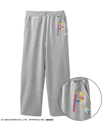 【サンリオキャラクターズ】（ウサハナ）刺しゅうパンツ