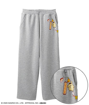 【サンリオキャラクターズ】（ポムポムプリン）刺しゅうパンツ
