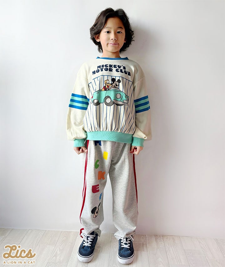 【ＬＩＣＳ】【Ｄｉｓｎｅｙ】（ミッキーマウス）裏毛パンツ