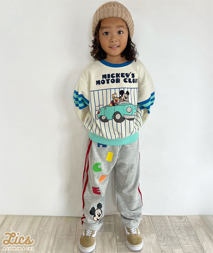 【ＬＩＣＳ】【Ｄｉｓｎｅｙ】（ミッキーマウス）裏毛パンツ