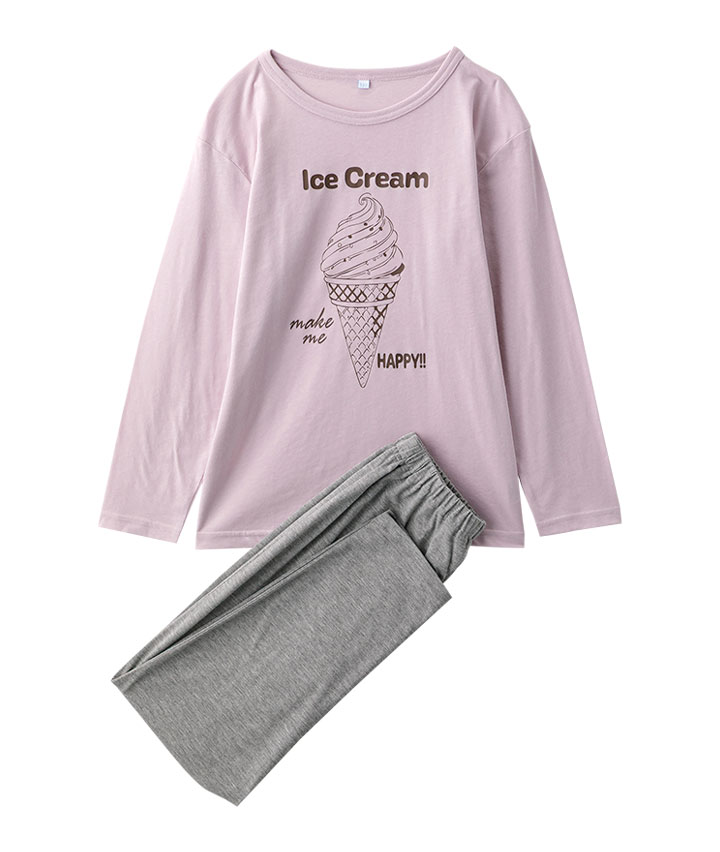 アイスクリームプリントパジャマ
