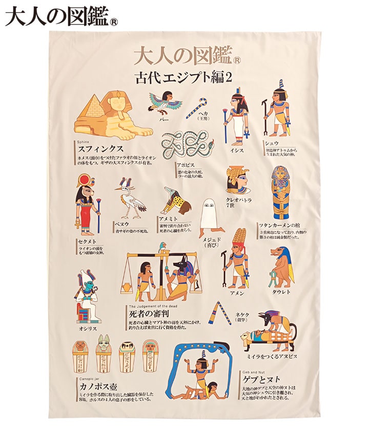 【大人の図鑑】掛布団カバー