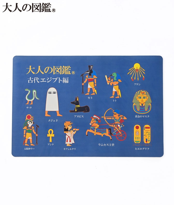 【大人の図鑑】（珪藻土パウダー入り）バスマットＢ