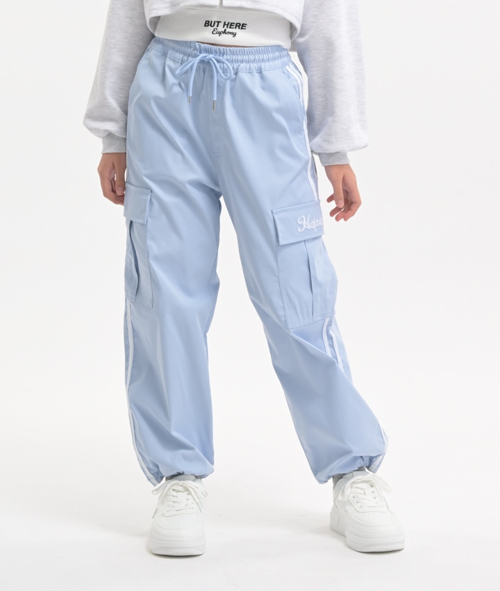 女児ラインカーゴパンツ