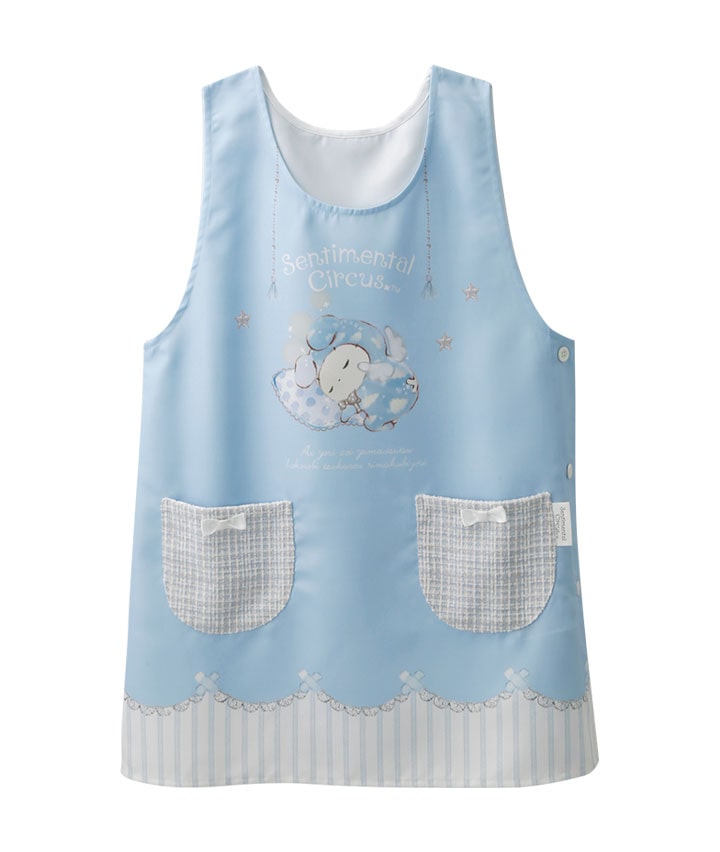 【センチメンタルサーカス】ストライプレースエプロン