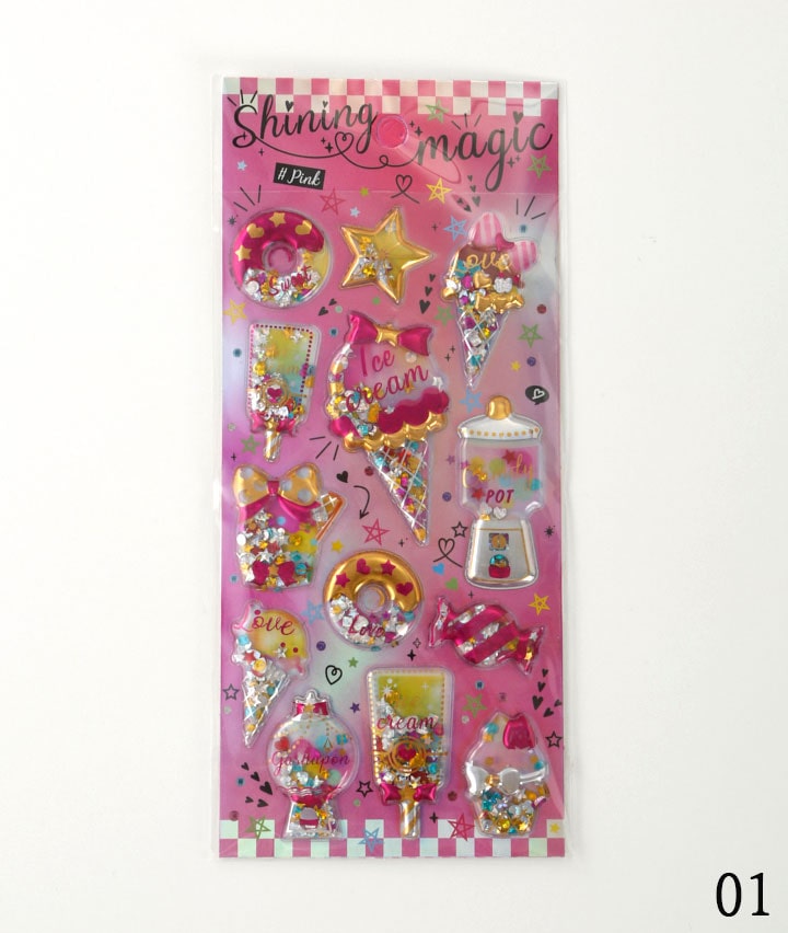 マジックキラシャカステッカー