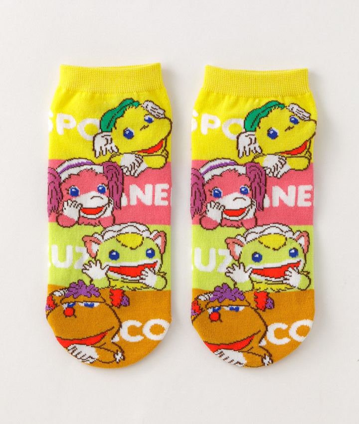 【ぐ～チョコランタン】（１足物）フロント柄ソックス