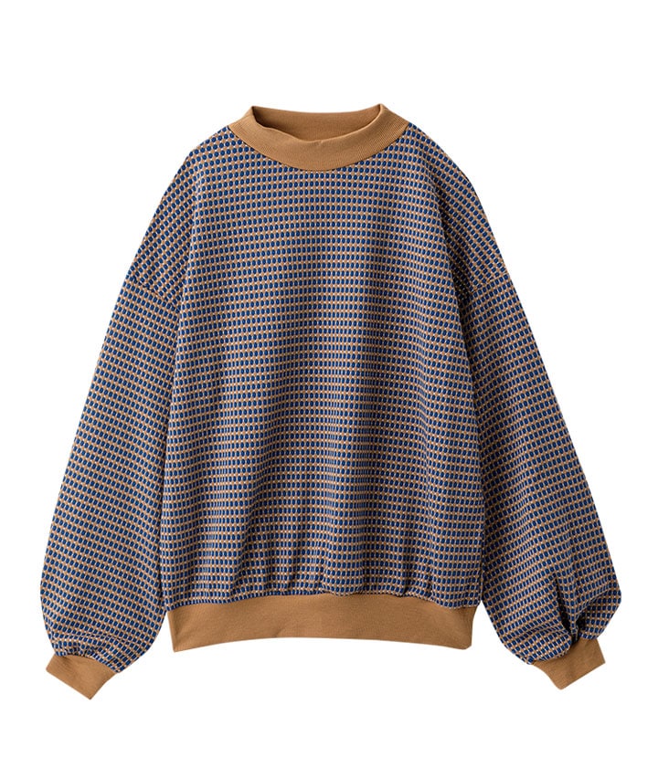 ハニカムジャガードプルオーバー