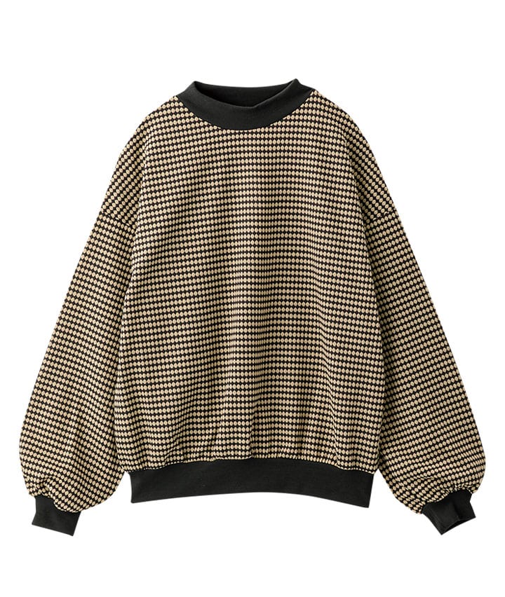 ハニカムジャガードプルオーバー