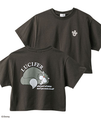 【Ｄｉｓｎｅｙ】プリントＴシャツ（ルシファー）