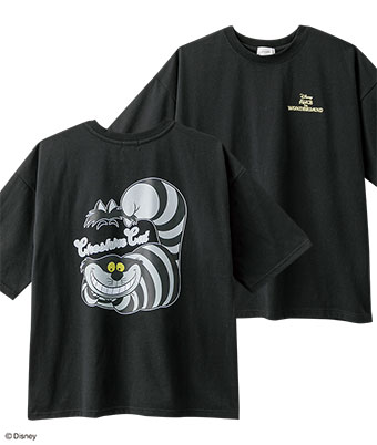 【Ｄｉｓｎｅｙ】プリントＴシャツ（チェシャネコ）
