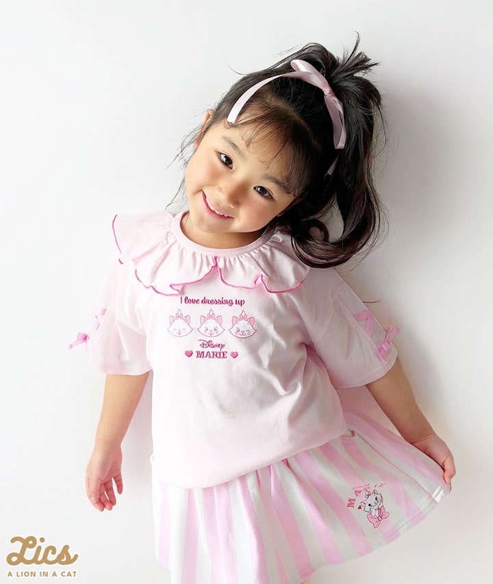 【ＬＩＣＳ】【Ｄｉｓｎｅｙ】女児Ｔシャツ　猫の日