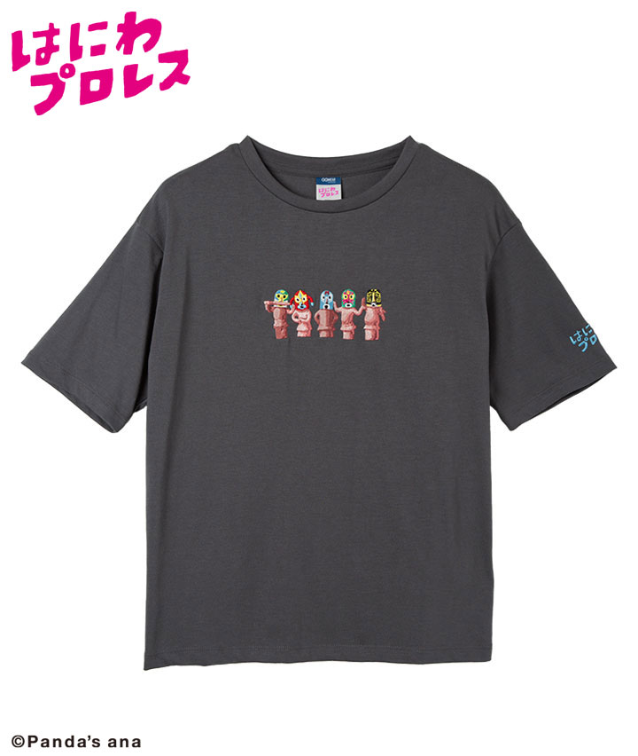【はにわプロレス】婦人Ｔシャツ