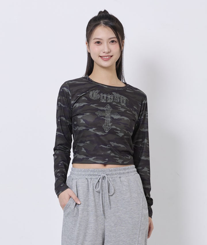 クロススタッズＴシャツ