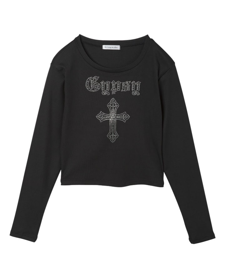 クロススタッズＴシャツ