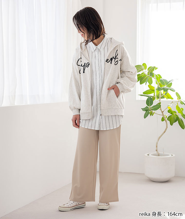 ジョーゼットワイドパンツ