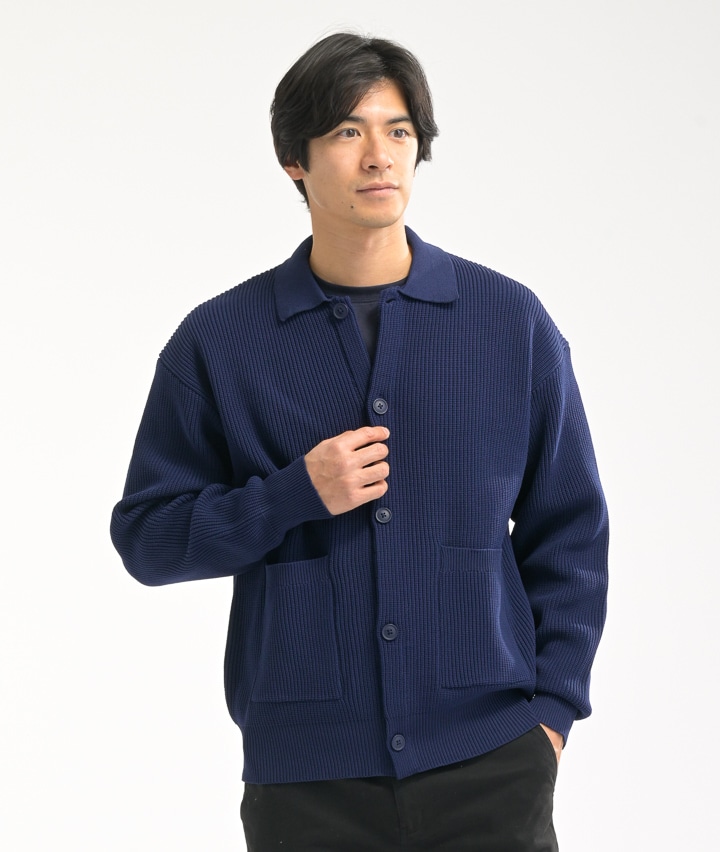 ニットカーディガン