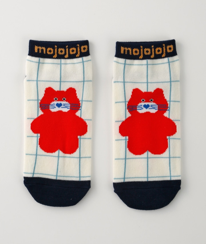 【ｍｏｊｏｊｏｊｏ】（Ｔｏｄｄ　Ｆｒｉｅｎｄｓ）（１足物）フロント柄ソックス