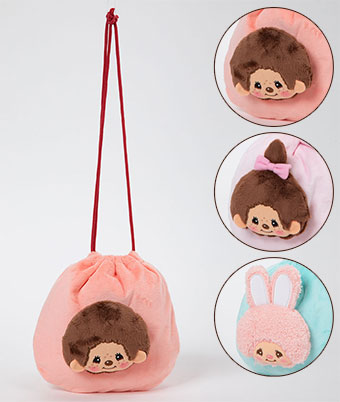 【モンチッチ】マスコット巾着