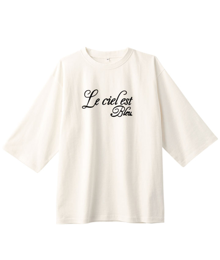 フロッキーロゴプリントＴ