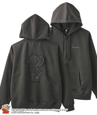 【トムとジェリー】ダンボールフルジップパーカー