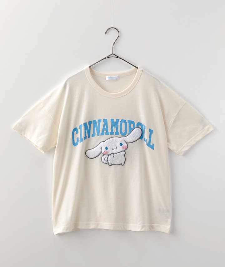 【サンリオキャラクターズ】（シナモロール）女児Ｔシャツ