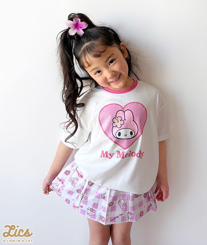 【ＬＩＣＳ】【サンリオ】（マイメロディ）女児スカート