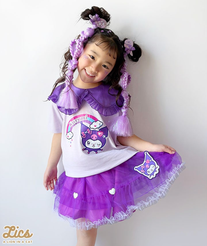 【ＬＩＣＳ】【サンリオ】（クロミ）女児チュールスカート